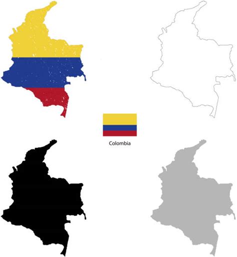 Colombia Map Flag Illustrations Royalty Free Vector Graphics And Clip