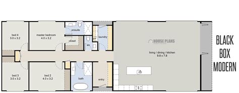 They're also a valuable tool for real estate agents and leasing companies in helping sell or rent out a space. Modern Rectangular House Plans Homes Floor - House Plans ...