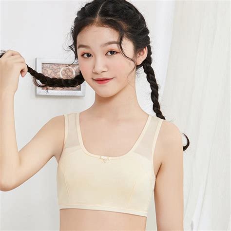 Buy Girls Small Vest Training Lingerie Teenage Camisole Teen Underwear Girls Bra At Affordable