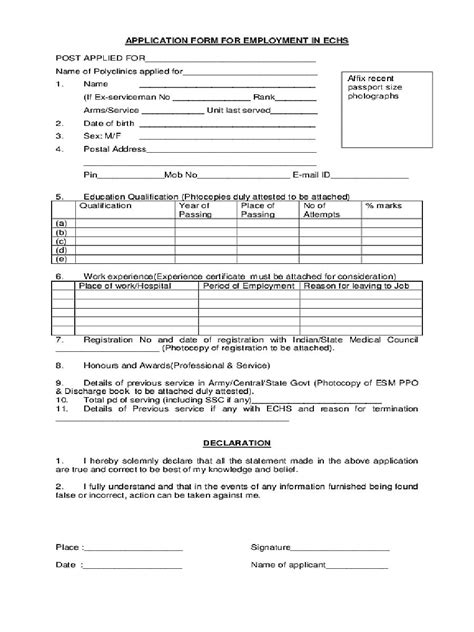 Sample employment contract in pdf. PDF ECHS Employment Application Form PDF Download - InstaPDF