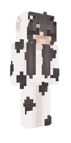 Brown Haired Cow Girl Edited Minecraft Skins Aesthetic Mc Skins