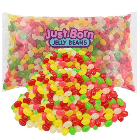 Just Born Spiced Jelly Beans Bulk 45 Lb Bag Grocery