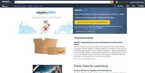 Amazon Lance Son Offre Prime Au Luxembourg