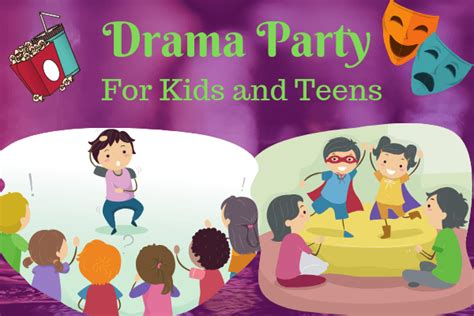 Kids Drama Party Theme