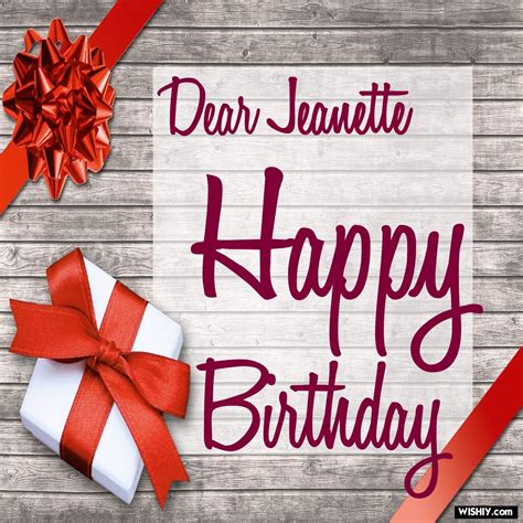 70 Best Happy Birthday Jeanette Images 2024 Quotes Wishes