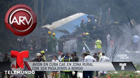 Toda la actualidad informativa sobre los accidentes de avión producidos. Imágenes del mortal accidente aéreo en Cuba | Al Rojo Vivo | Telemundo - YouTube