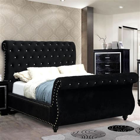 Black Wood Queen Bedroom Set Modern Bedroom Design