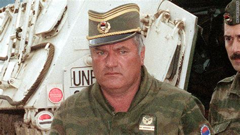Ratko Mladic Bosnian Serb Commander Turned Fugitive