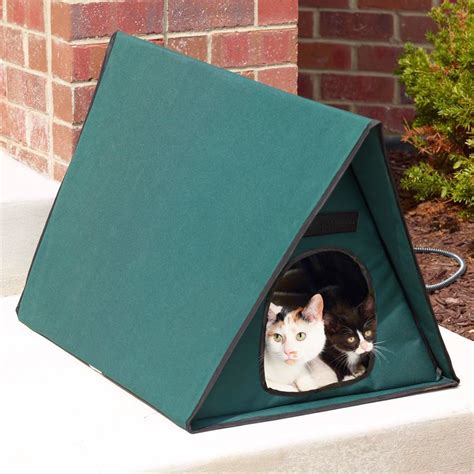 Outdoor Heated Cat Shelter Keep Your Pets Dry And Warm