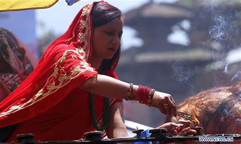 Nepali Women Celebrate Teej Festival In Kathmandu Global Times