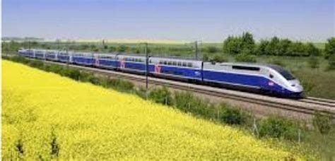 France Alstoms Tgv 2n2 High Speed Train