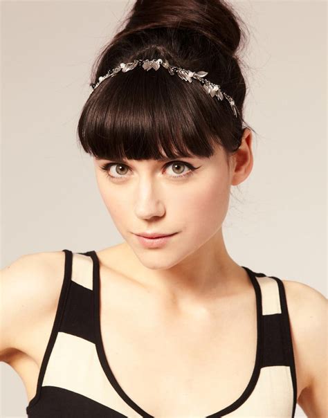 This Can You Wear A Headband With A Fringe For Long Hair Stunning And