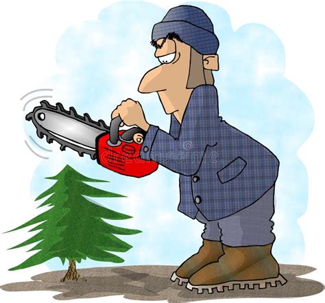 Lumberjack Stock Illustration Illustration Of Humor Cartoon 49474