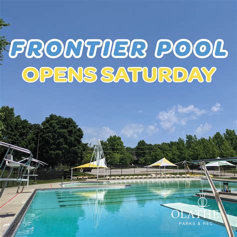 The pool is getting cleaned, the... - Olathe Parks & Rec | Facebook