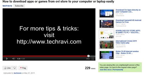How To Make Youtube Videos Load More Faster ~ Techravi