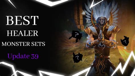 The Best Healer Monster Sets For Eso The Elder Scrolls Online Youtube