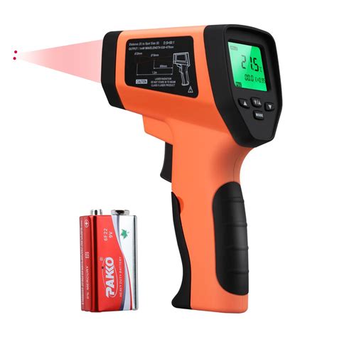 Welquic Laser Infrared Thermometer Non Contact Double Laser Infrared