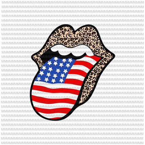 4th Of July lips svg, usa Lips puma SVG, Lips American Flag Svg, 4th Of