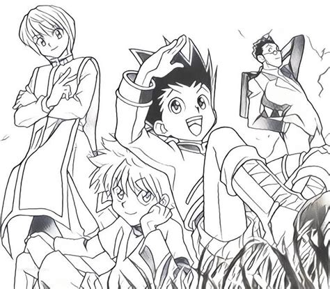 So many subjects that you'll adore coloring with the shades of your choice, then share! Hunter x Hunter Coloring Pages - Free Printable Coloring ...