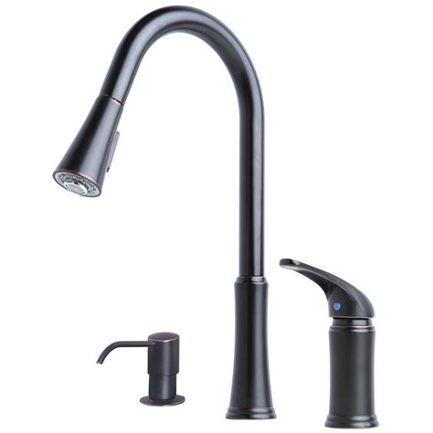 They are darker and more sophisticated. Builders Shoppe 1171TB Single Handle Pull-Down Kitchen ...