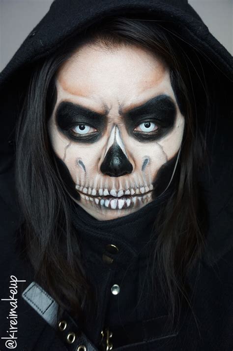 Grim Reaper Halloween Makeup Kirei Makeup Halloween