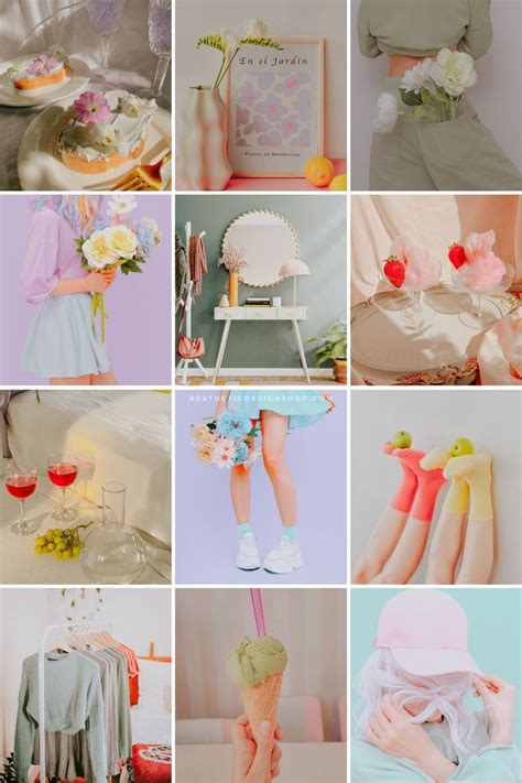 12 Danish Pastels Aesthetic High Resolution Images For Wall Collages