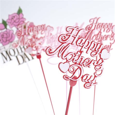 If you will be celebrating mother's day in person, pick up your. "Happy Mother's Day" Picks - Floral Design Accessories ...