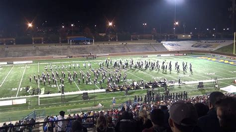 Mustang High School Nightrider Marching Band Oba Finals Performance Oct