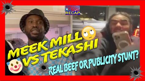 Tekashi Meek Mill Beef Or Publicity Stunt Youtube