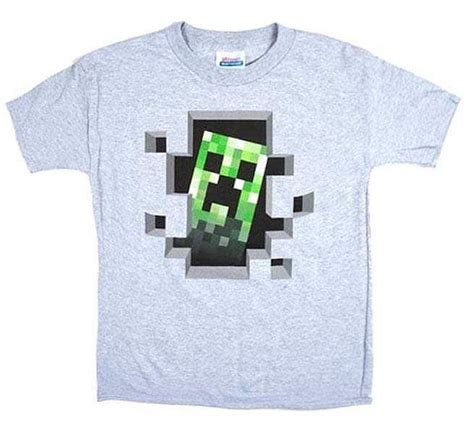 Minecraft Creeper Inside Youth T Shirt Bape T Shirt Gaming Clothes