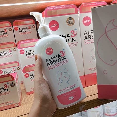 Alpha Arbutin Plus Collagen Whitening Lotion Hand Body Lotion