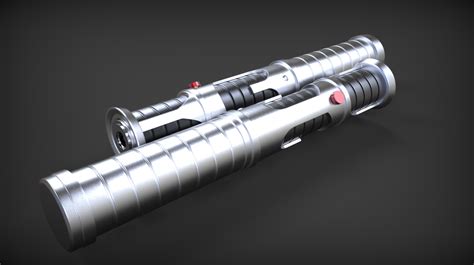 3d Jedi Quinlan Vos S Lightsaber Model