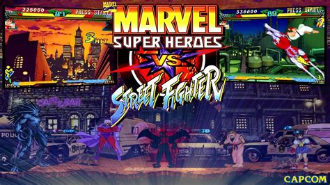 Marvel Super Heroes Vs Street Fighter Theme Youtube
