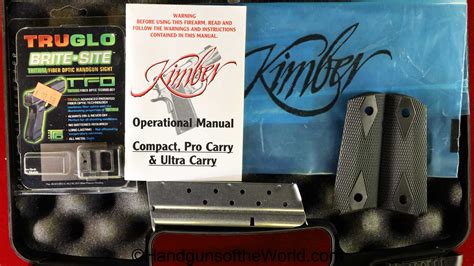 Kimber Ultra Carry Ii Mm Stainless Like New In Case Handguns Of The