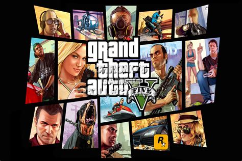 Скачать папка data (v1.0.1365.1) для gta 5. Grand Theft Auto V Video Games Poster | CGCPosters