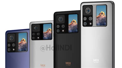 Xiaomi mi mix 4 android smartphone. Mi Mix 4 с квадрокамерой и дополнительным экраном показали ...