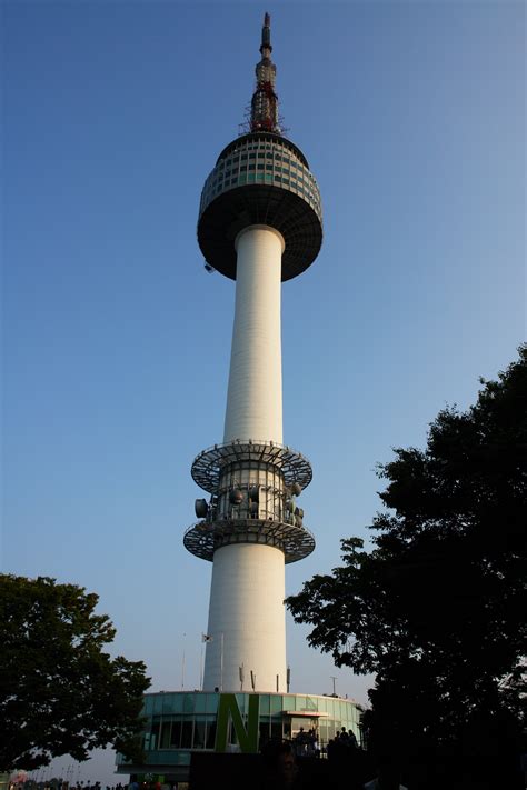 รูปภาพ หอคอย สถานที่สำคัญ อ่างเก็บน้ำ Seoul สาธารณรัฐเกาหลี หอ