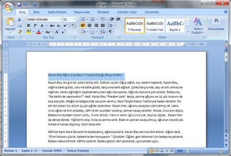 Ms Word Dersleri Microsoft Word Stiller