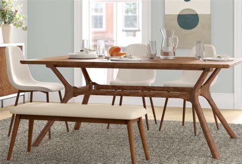 51 Mid Century Modern Dining Tables For A Timeless Dining Room Refresh