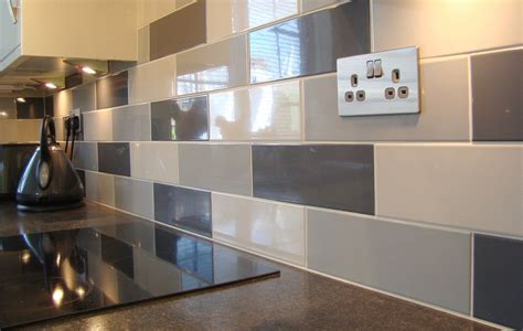 Grey Tiled Kitchen Walls Kitchen Sink And Kitchen Wall Decor Home