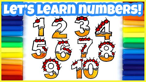 Toy Town Preschool Learning Videos Learn Numbers For Kids Fun