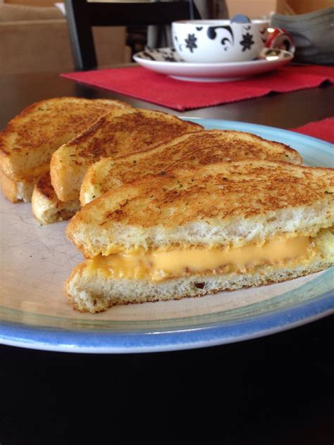 Grilled Cheese Made Withpepperidge Farm Garlic Toast Trees