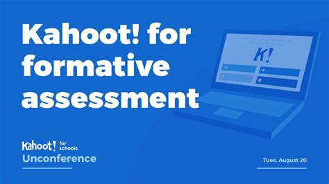 Kahoot For Formative Assessment Kahoot For Schools Unconference