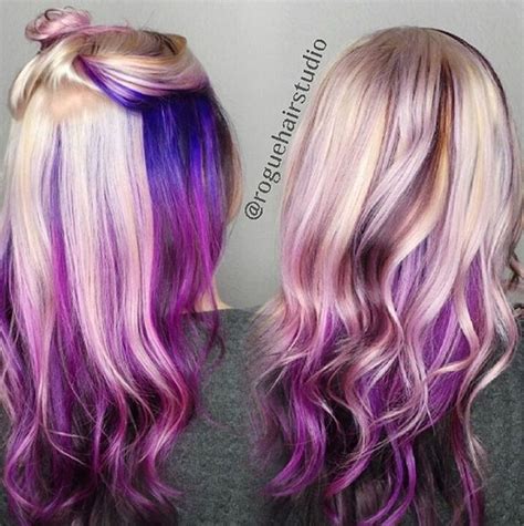 It has been known to stain hands and tubs purple. 20 Purple Ombre Hair Color Ideas - PoPular Haircuts