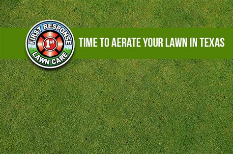 Aerated Millikens Irrigation And Lawn Maintenance First Response Lawn