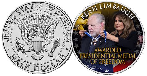 Claim Your Free Rush Limbaugh Medal Of Freedom Coin