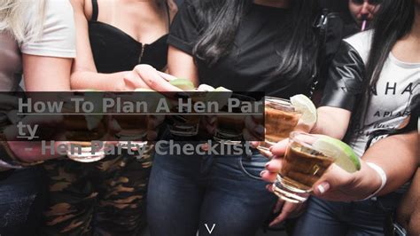 How To Plan A Hen Party Hen Party Checklist By The Silent Disco Issuu