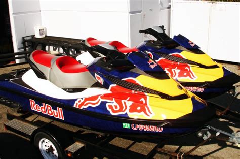 Red Bull Jet Ski Wraps Designs