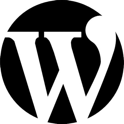 Wordpress Logo Png Transparent Image Download Size 626x626px