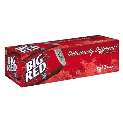 Big Red Soda 12 Pack Cans 12floz 355ml American Fizz